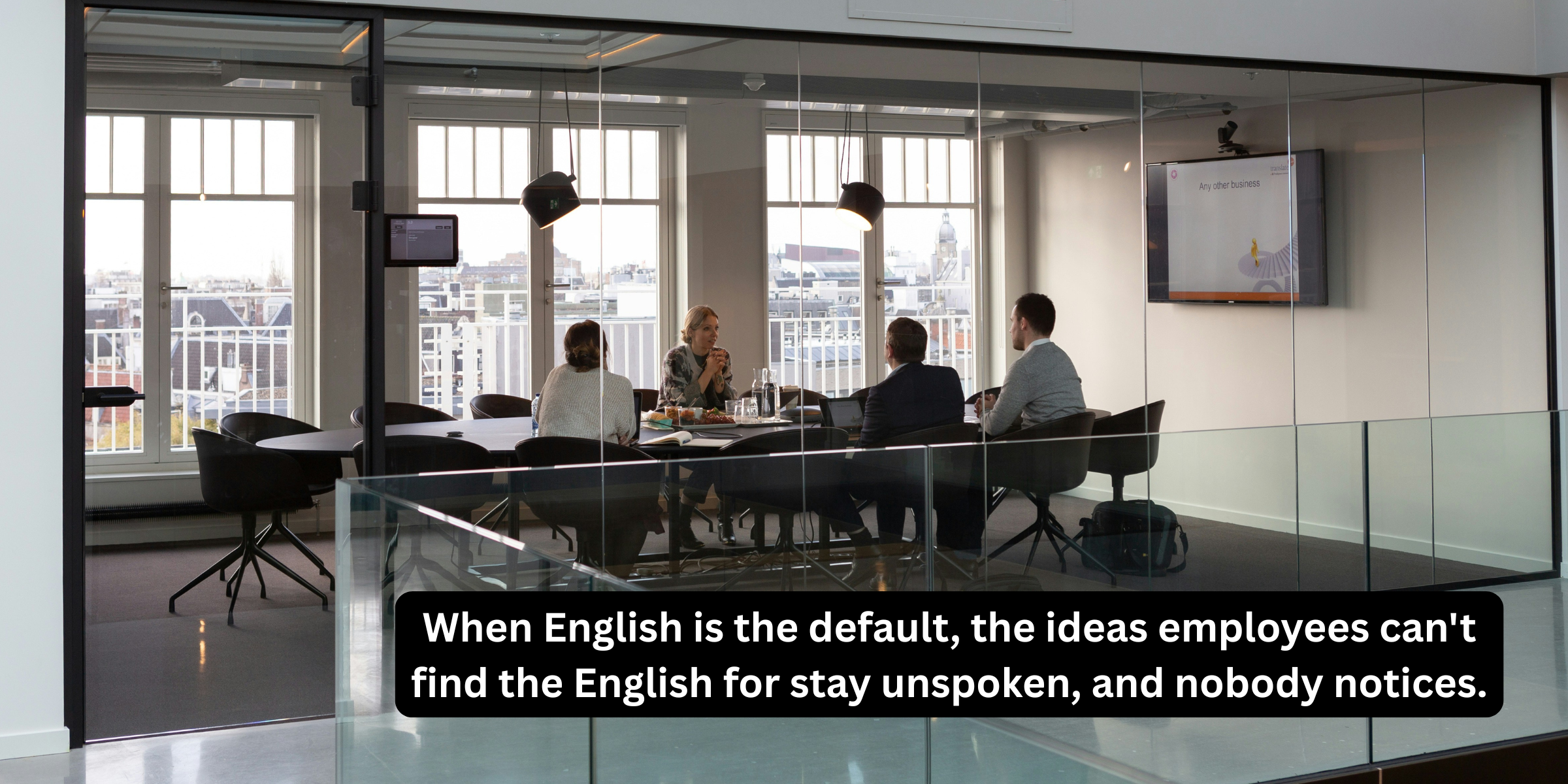 The Hidden Cost of Lingua Franca Culture at Work