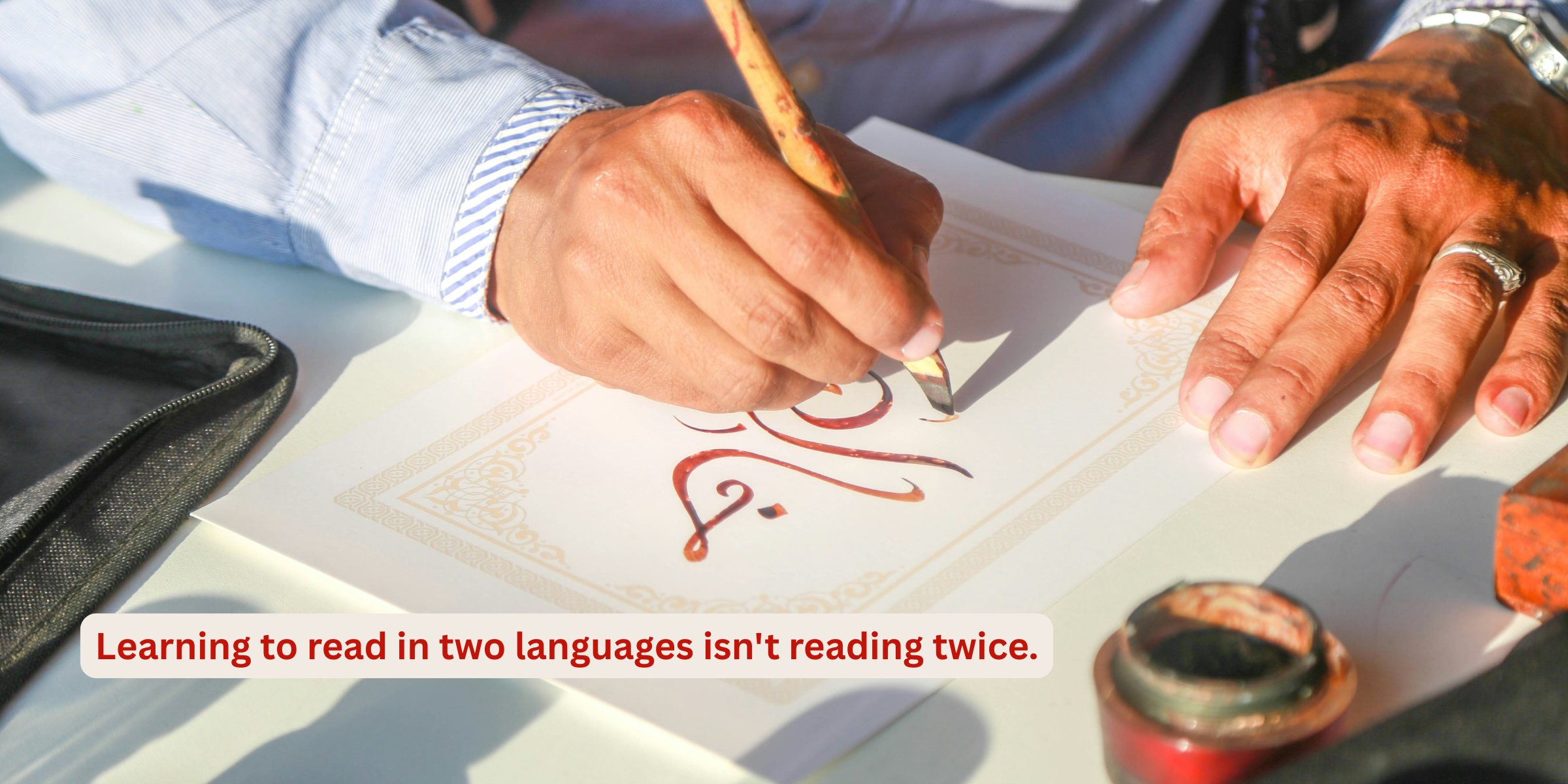Learning to Read in Two Languages Isn’t Reading Twice
